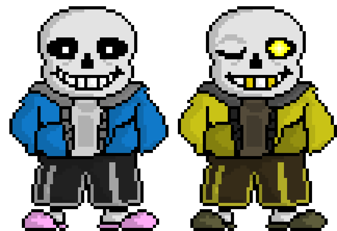 UnderTale & GoldTale Sans