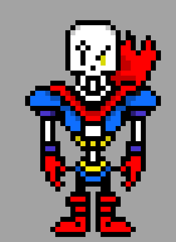 [9664c4] Disbelief!Papyrus (Phase 3) Overworld.