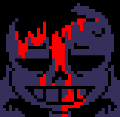 [7ce906] ... *(He'd stumble to a hospital.) -HorrorTale Sans