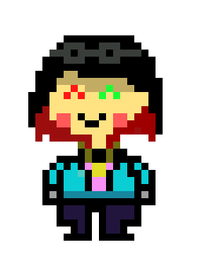 [3e3c2b] Pixel Sophie Happy