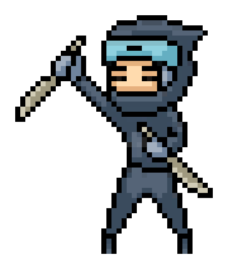 [e55537] Ninja_Standing_Left