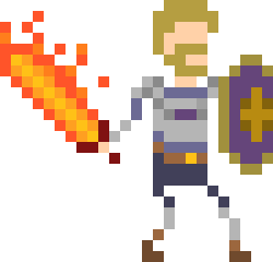 [9664c4] Gregorus Pixel Art
