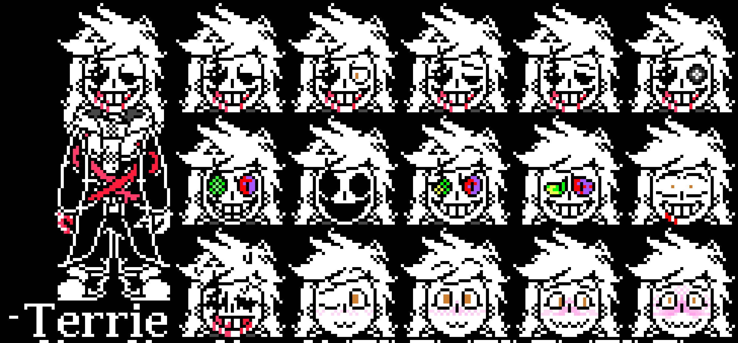 Been trying to work on more expressions... But... This is basically all I have...