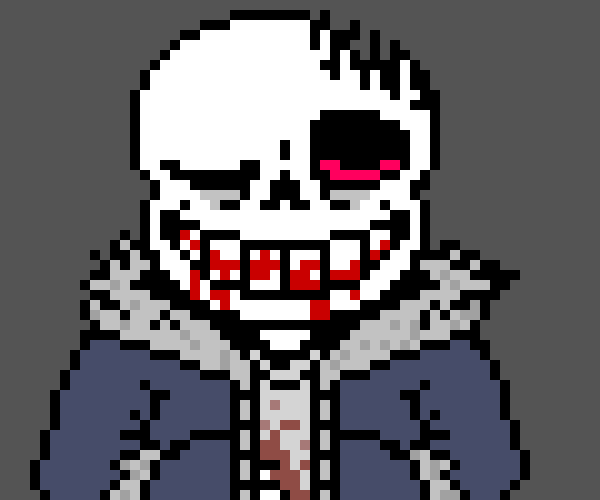 Oh that error horror sans looks nice but one thing, please ask for permission before editting)) -Horror!Sans