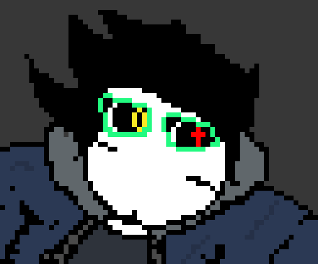 [cf6e16] Pepper will randomly switch between spritres and i think he has been using a bmo sprite recently, so