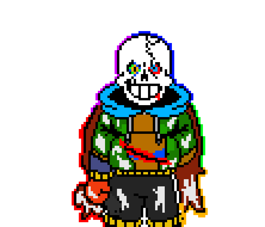 [9664c4] dustbelief!comic papyrus and ds comic sans! phase 4:unforgiven!