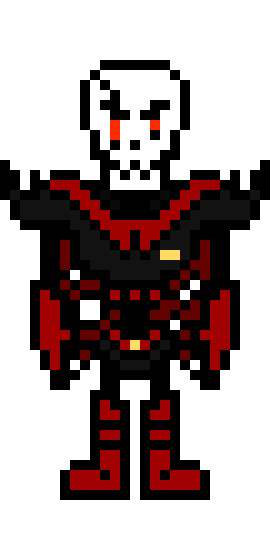[a1f08f] Underfell Papyrus (Overworld Sprite)