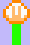 [05b0c1] [Infected Flower, Orange juice of mass destruction.] [Essence 500, hp 1 attack 1 defense 0]