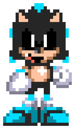 Sonic 3 Sprite ("Neon" My Custom Character)