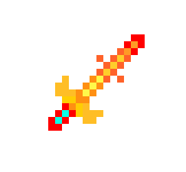 [1530ec] Netherite Flame Sword