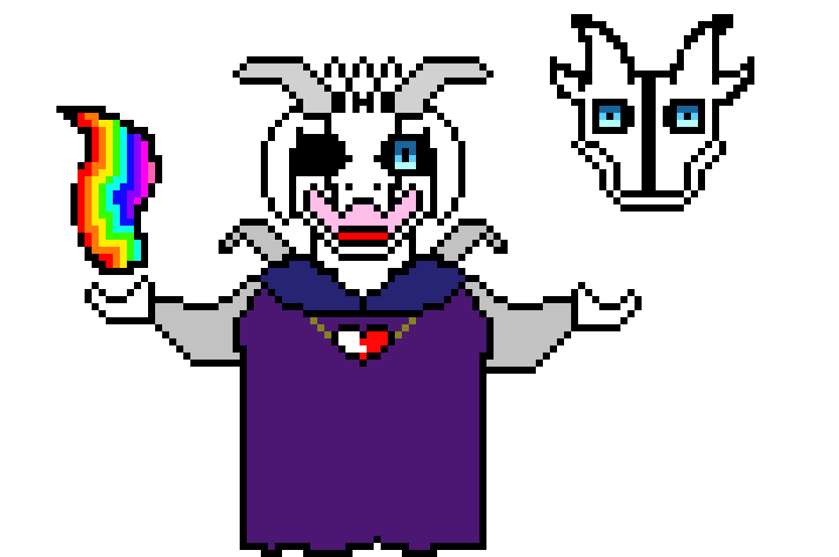 [9664c4] Gaster blaster asriel dreemurr