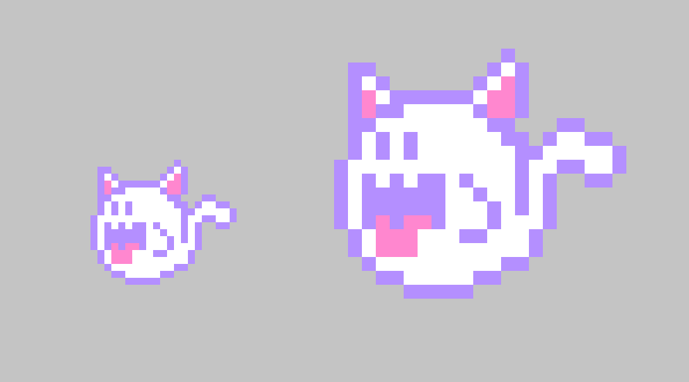 [ce6ea9] Cat Boo and Cat Big Boo by Bill 1