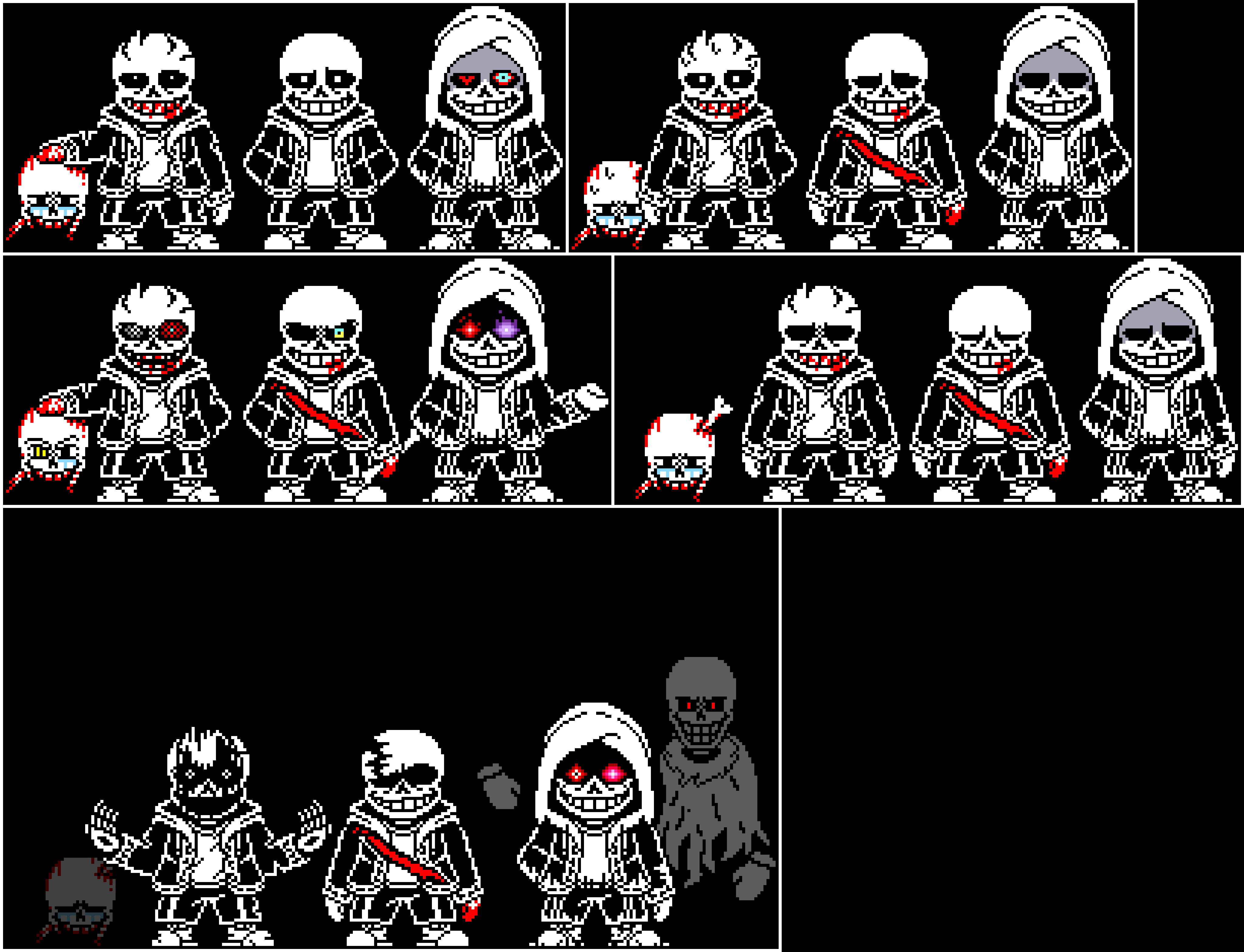 Former Time Trio phase 1-3 but I made them using the (currently) newest sprite