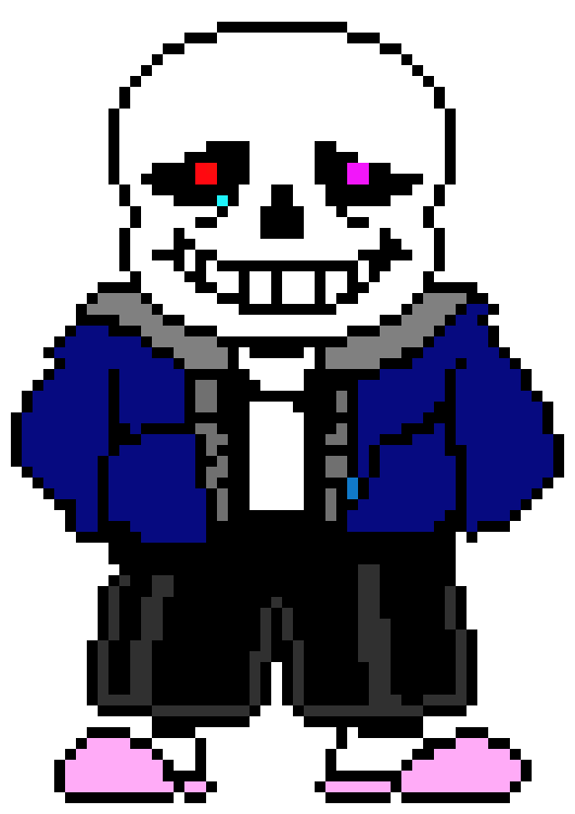 weak dust sans