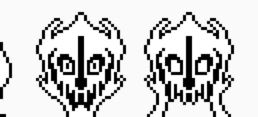 undertale mini gaster blaster
