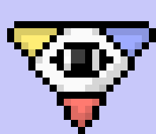 [f455be] T's take on The Binding of Isaac. (Anyone recognize this? The best item?)
