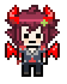 [2a290e] danganronpa pixel sprite base