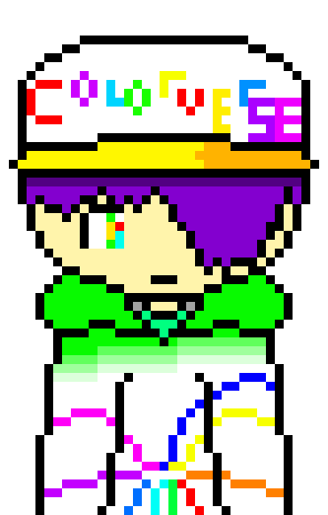 [5b2f3e] Guess this is the new Inkverse design, apart from the “Colorverse” written on his hat.