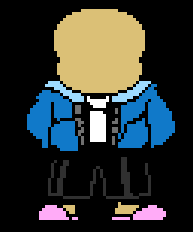 hello i made this party-goer!!sans