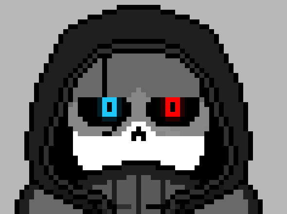 Undertale:Corrupted Underground(Sans) - -Bones line around him- Ready?... Well good... -Gaster, blasters suddenly blast you-