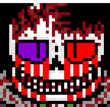 [e8cb42] *you knock over his head dogs and bloodcorn* oh you lil, THAT WAS FRESH *throws HorrorVerse back at Madness*
