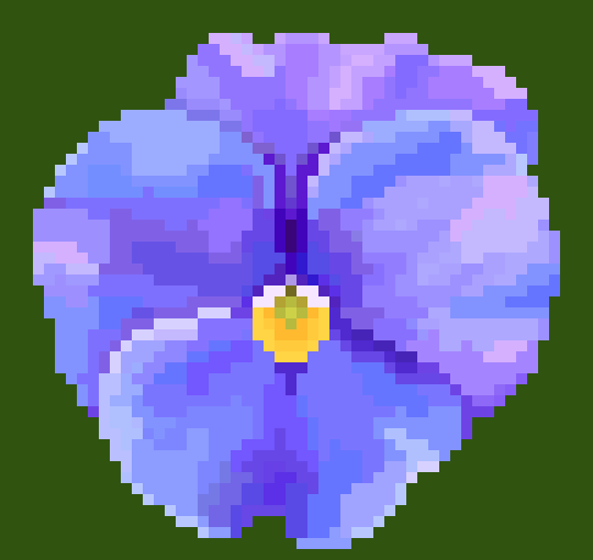 [07e43e] purple pansy