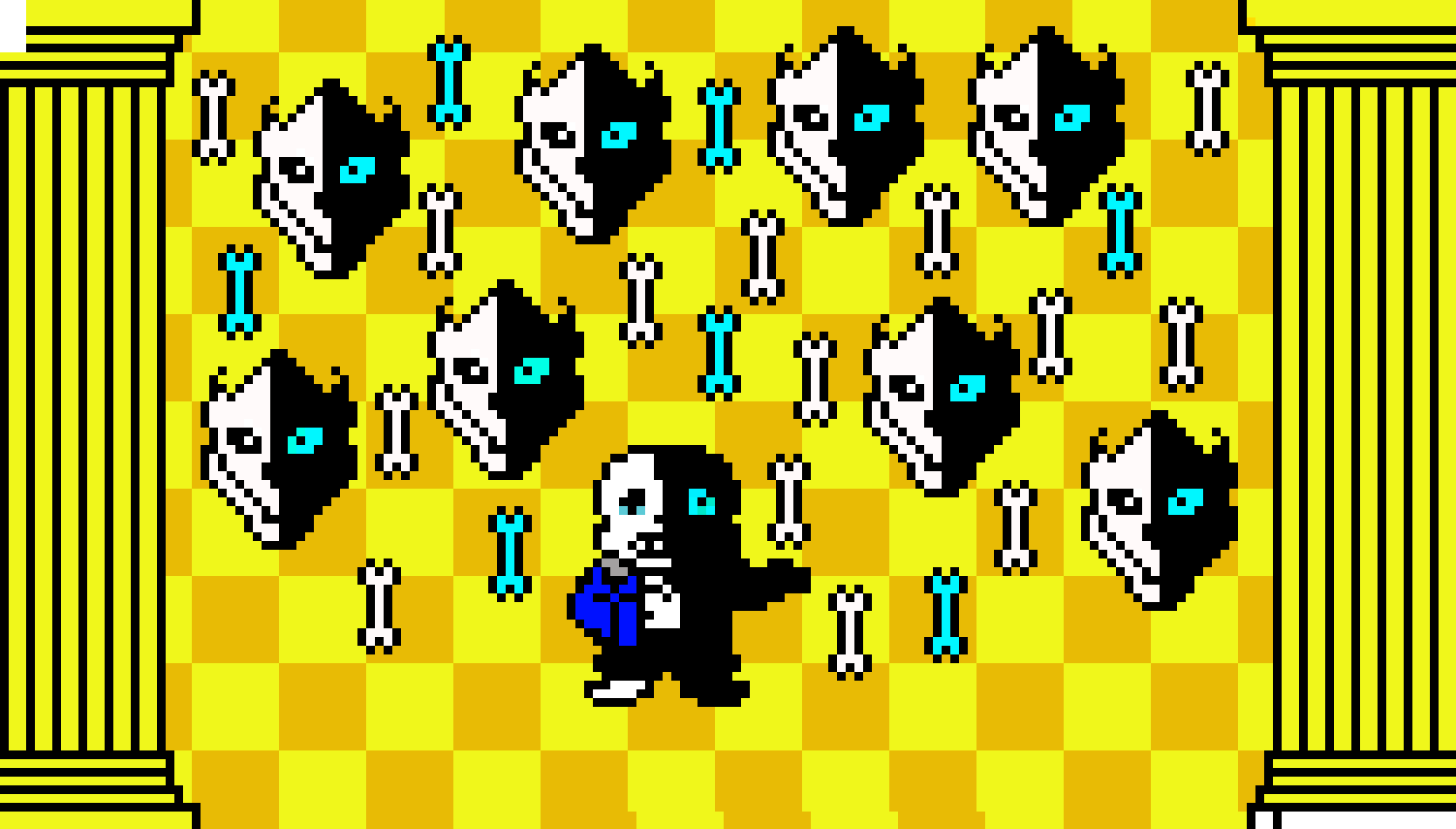 Sans (judgement hall ) <EDIT>