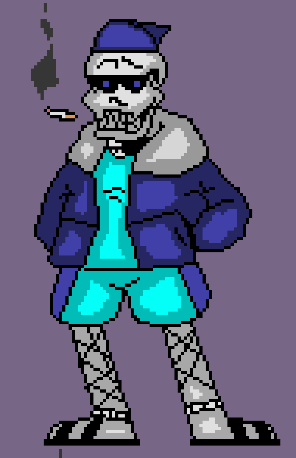 [eb600e] Swapfell Blue Papyrus