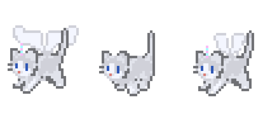 flying cat uwu