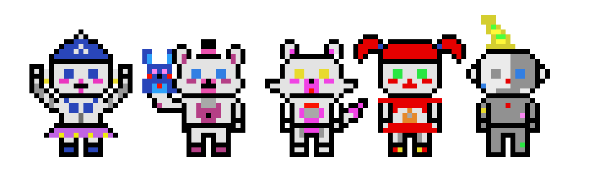 [9664c4] Fnaf SL (Danganronpa style)