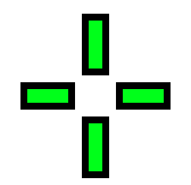 [c74fe1] PS2 custom crosshair #2