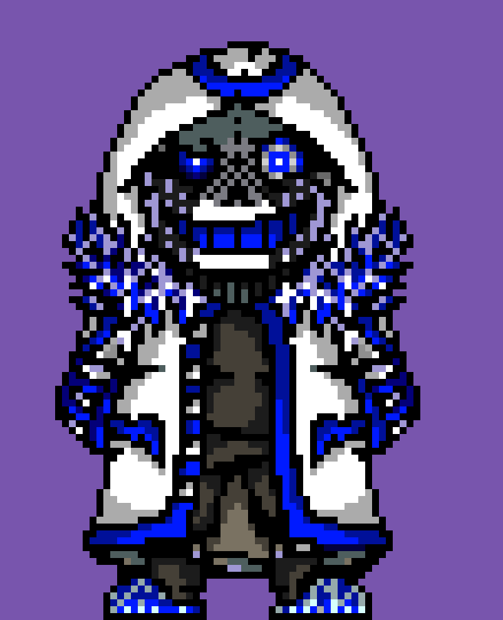 [a25343] His slippers are white. Look at his overworld sprite, lol. [Error404]