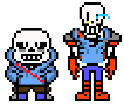 SwapSwap backbone Sans And disblif Papyrus (No White Background!)