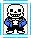 [bbec06] sans overworld sprite