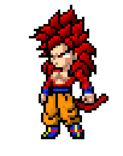 [f868dd] Max Super Saiyan 4 GOKUUUUU!!!!