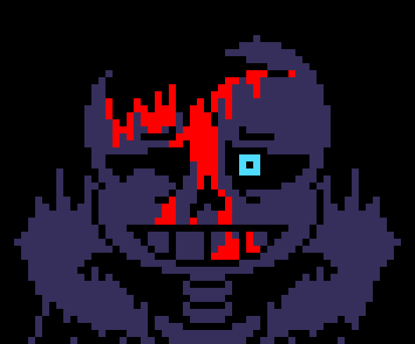 [7ce906] Fuck.... *(Demented looks desperately for food.) -HorrorTale Sans