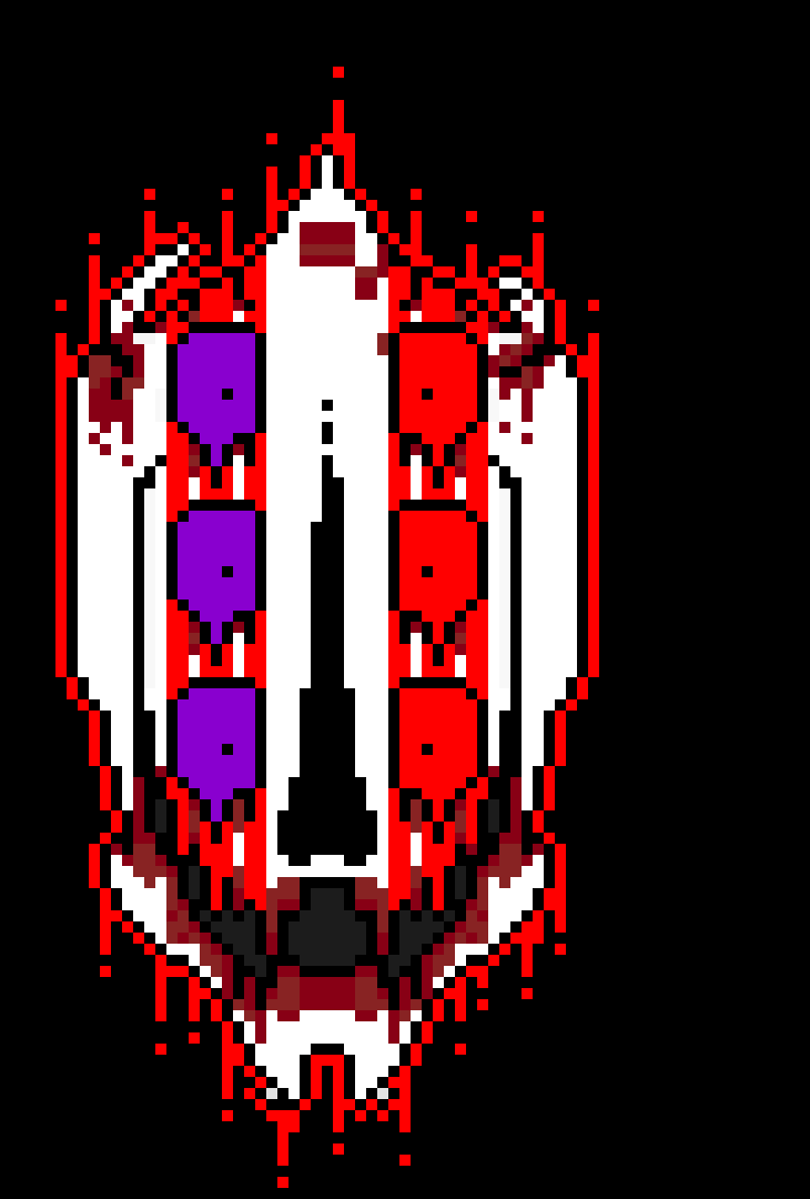 [e8cb42] the Maniacla Blaster has 2 modes 1 of them is where it acts like Killers blaster and the other works just like a normal blaster (btw his normal Maniacal blaster are like 10x bigger than those bigger Gaster Blasters so imagine what the big versions look like)