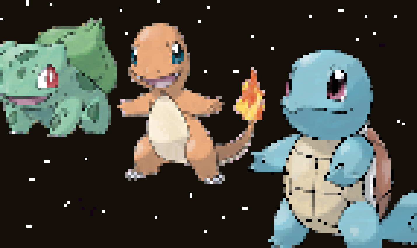 [30d36b] Pokémon Kanto Reigon First Partner 