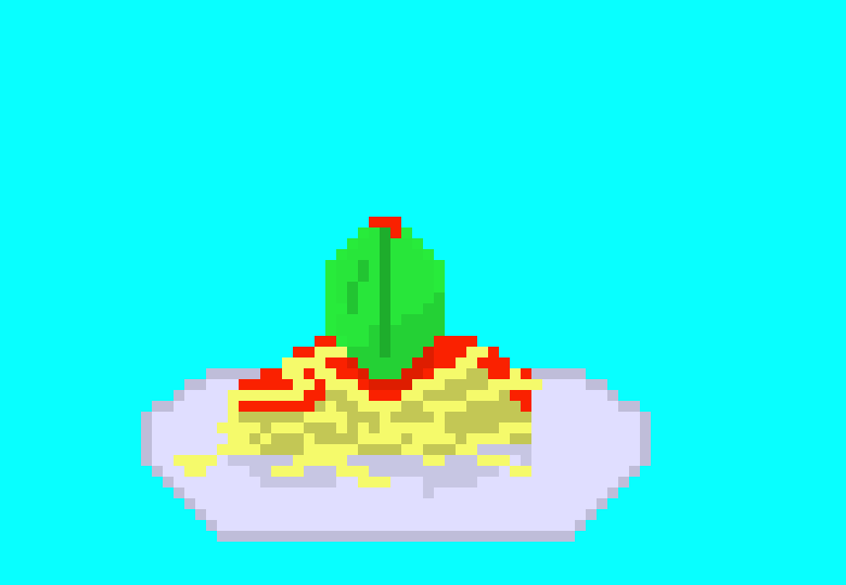 [9664c4] emerald meatball pixel art