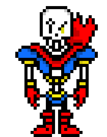 [9664c4] Disbelief!Papyrus (Phase 3) Overworld.