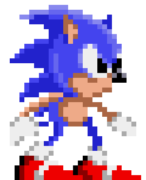 [d3334e] Sonic 1 Tokyo Toy Show | Standing Sprite