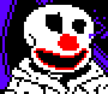 While i am in clown form