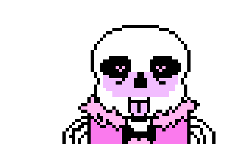 I am the lustest sans now i am going to flirt you so hard 