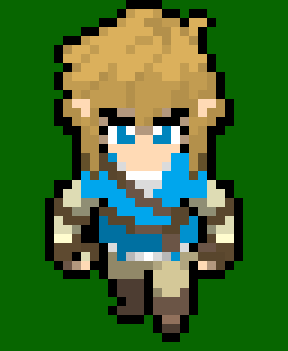 [4076f0] -he makes it up to the very top of the mountain- -Link (cleetus)