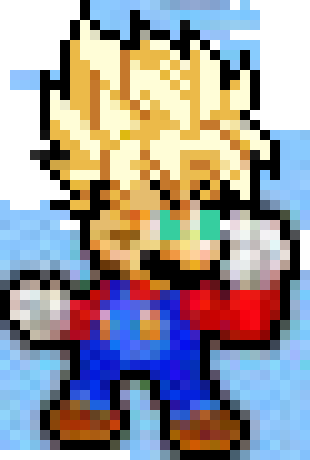 [1a4184] ssj mario idle sprites 5