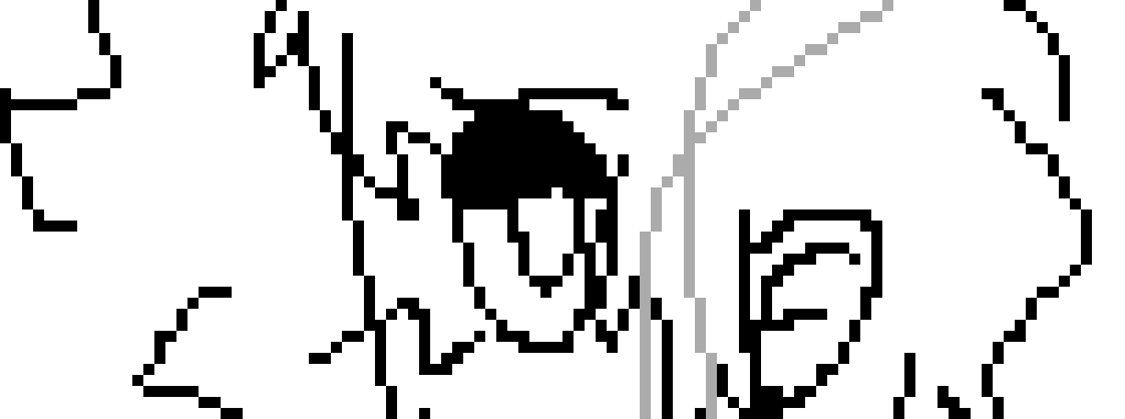 [e3a5d2] "why no-" -he pauses as the worm looks at him-