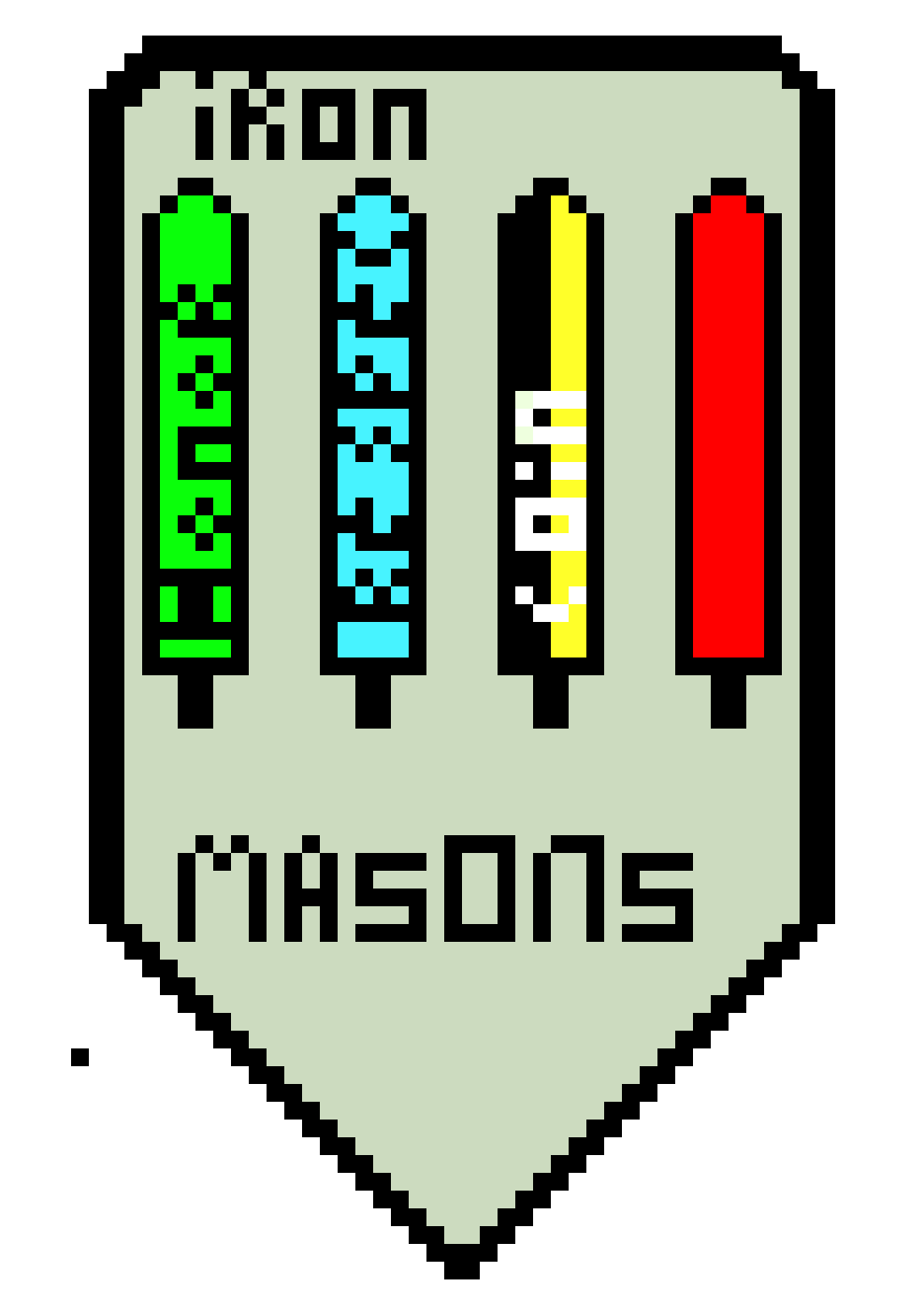 [b58022]  iron masons draft