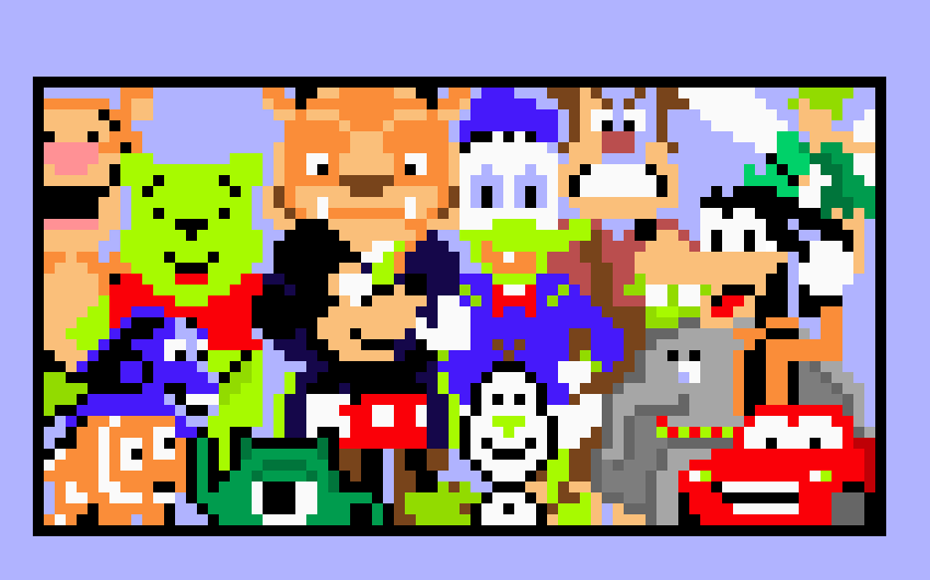 [9664c4] disney mural