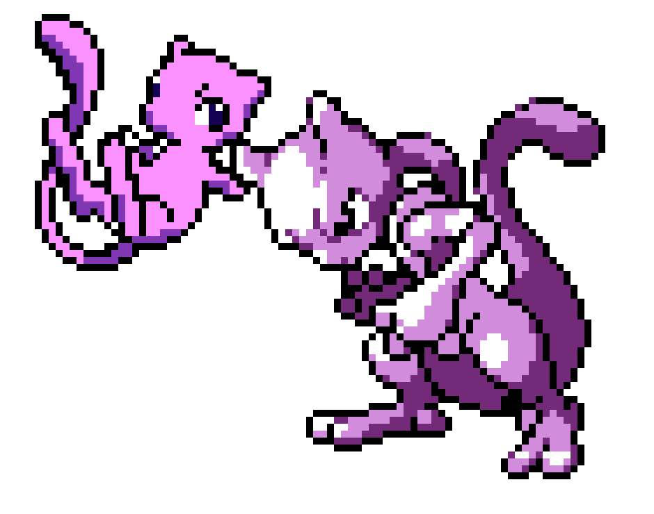 [9664c4] Mew and Mewtwo