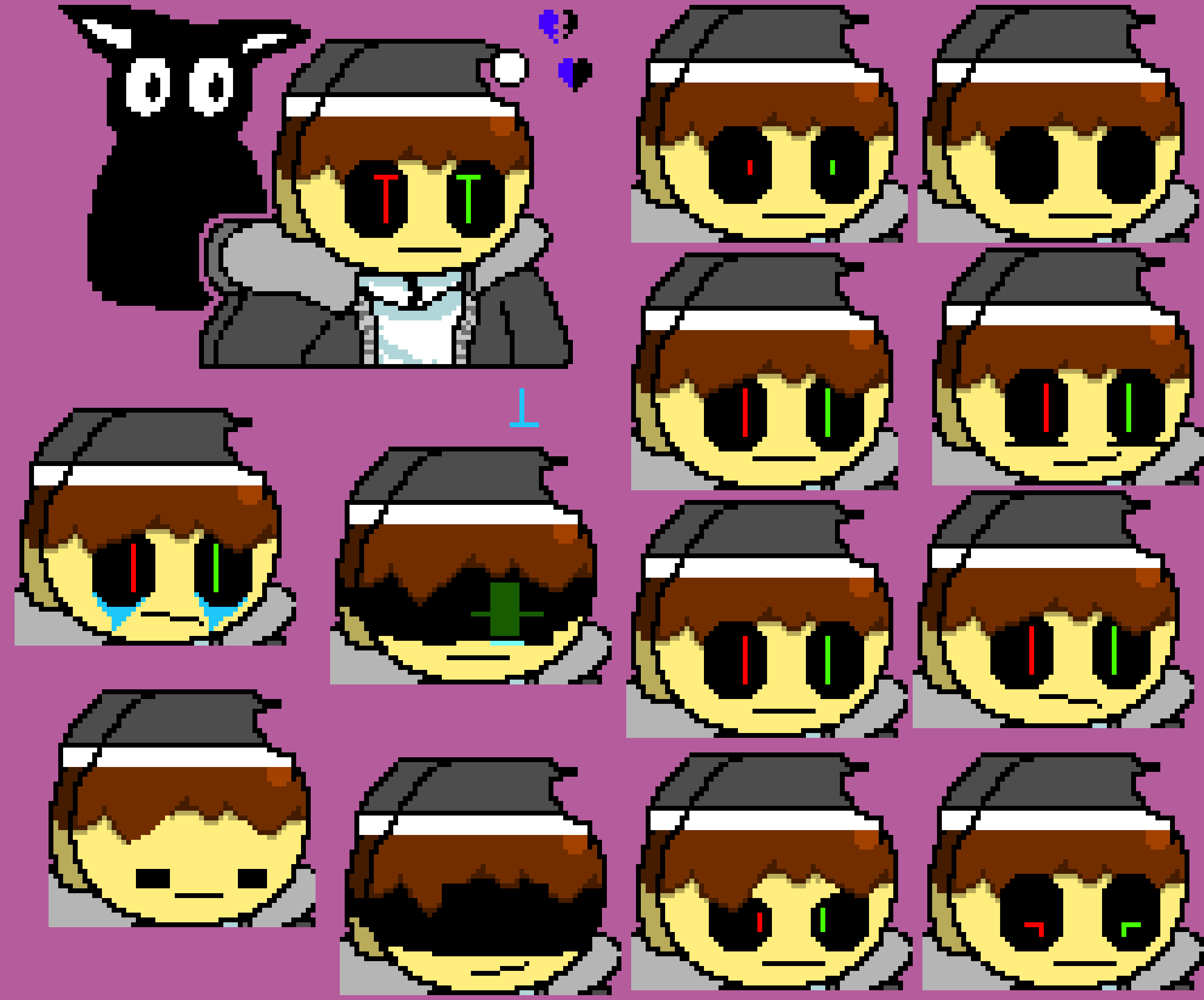 OSE <in Ethans mind>: The Other Side (sprite sheet 2)